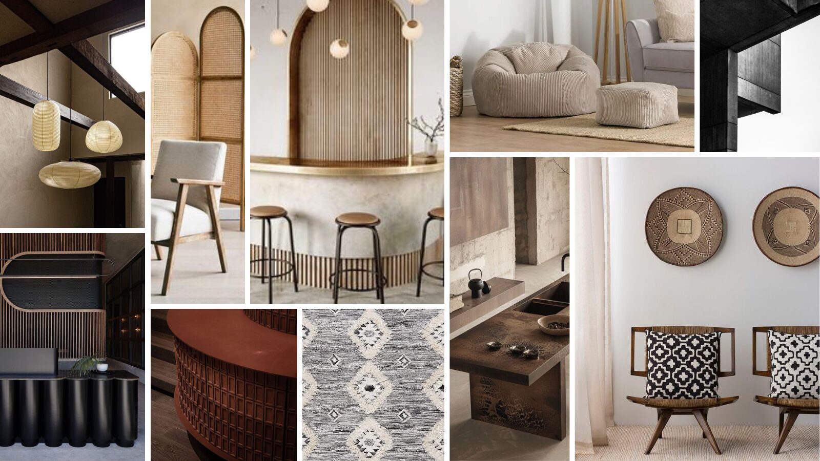 3 natuurlijke thema’s: Wabi Sabi, Japandi en Brutalisme