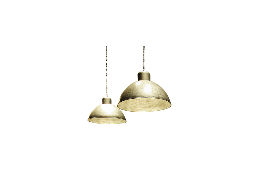 Industrial hanging lamp gray Ø60xH40