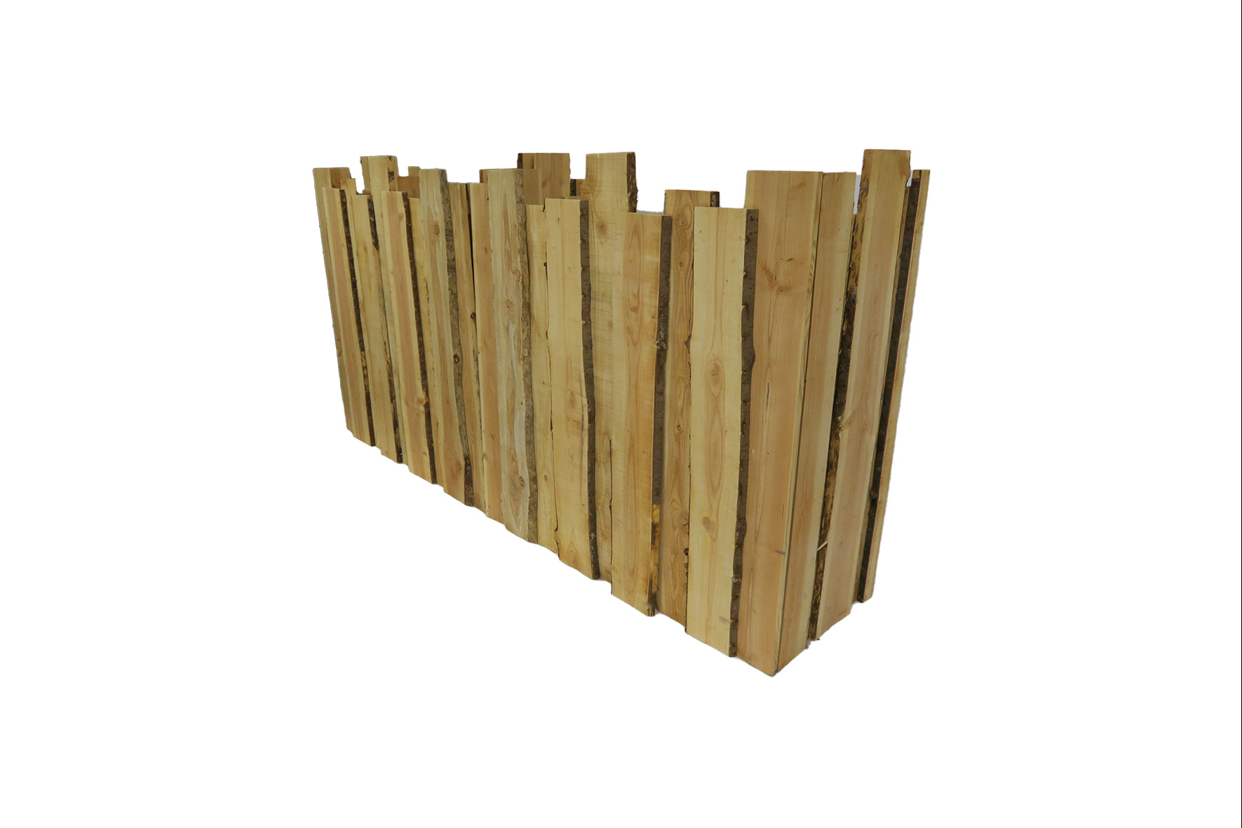 Wonderwood counter dubbel L260xB55xH125