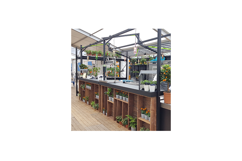 Brooklyn asymmetrisch huis L530xB300xH300