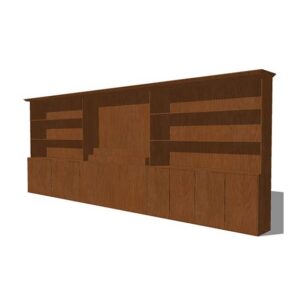 Cuba backbar large L750xB50xH260