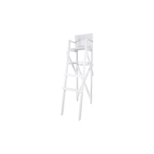 Lifeguard chair white L110xW70xH255