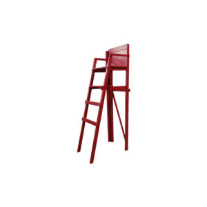 Lifeguard chair red L110xW70xH255