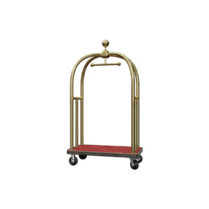 Luggage trolley gold L110xW65xH193