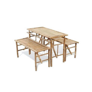 Tiki bierbankset bamboe L100 (set)