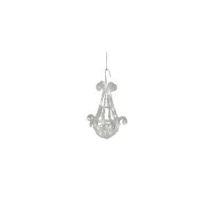 Baroque chandelier LED Ø24xH32