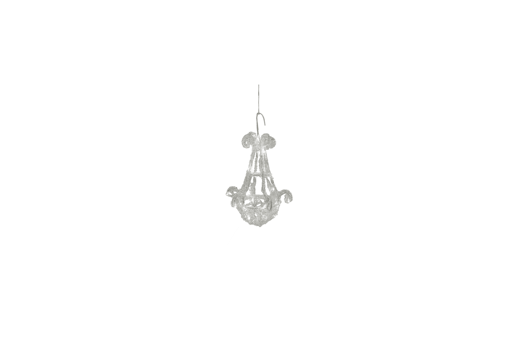 Baroque chandelier  LED Ø24xH32