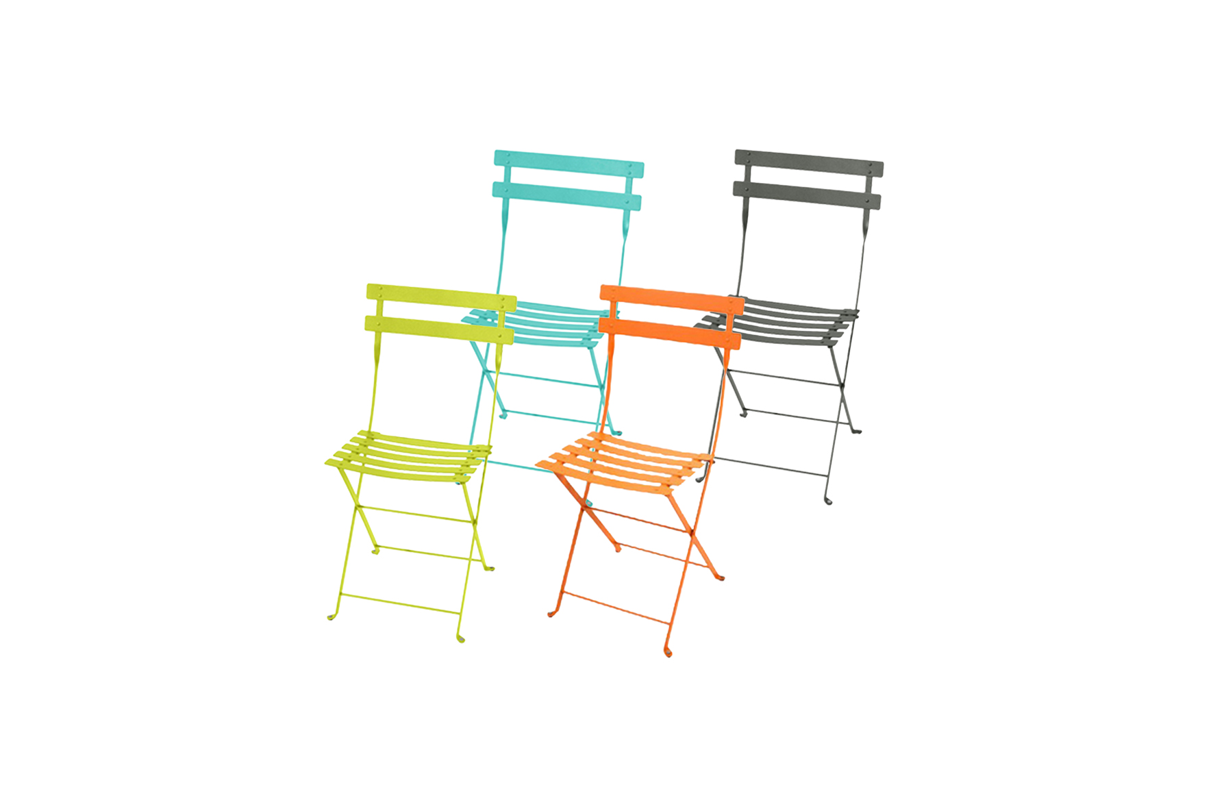 Bistrostoel Fermob L42xB38xH82 (diverse kleuren)