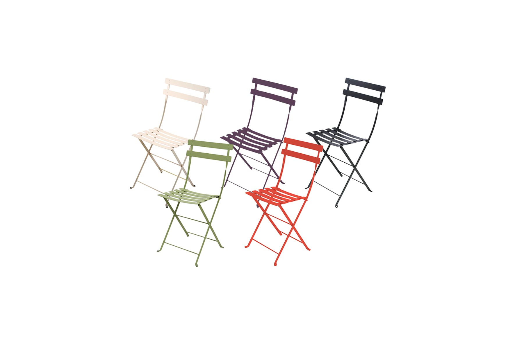 Bistrostoel Fermob L42xB38xH82 (diverse kleuren)