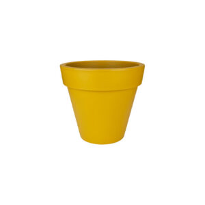 Bloempot L | Geel Ø50xH44