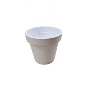 Bloempot M | Wit Ø40xH36