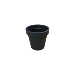Bloempot M | Zwart Ø30xH27