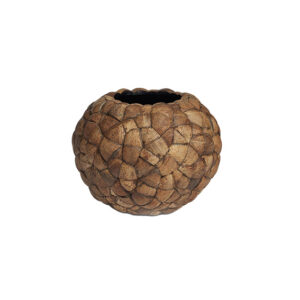 Bloempot kokosnoot bol Ø70xH56