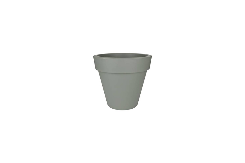 Flowerpot stone gray