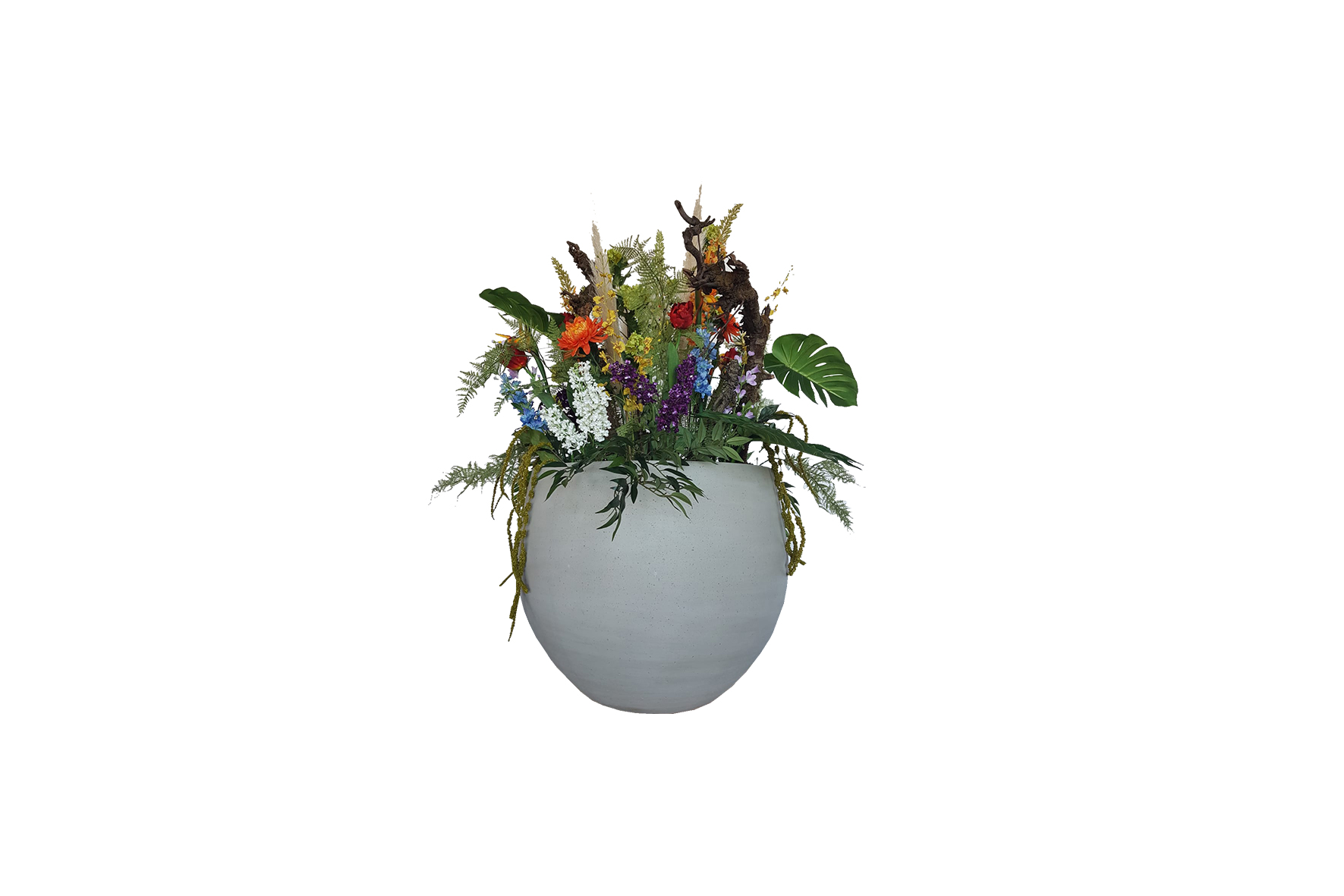 Bloemstuk kunstbloemen 'Lente'