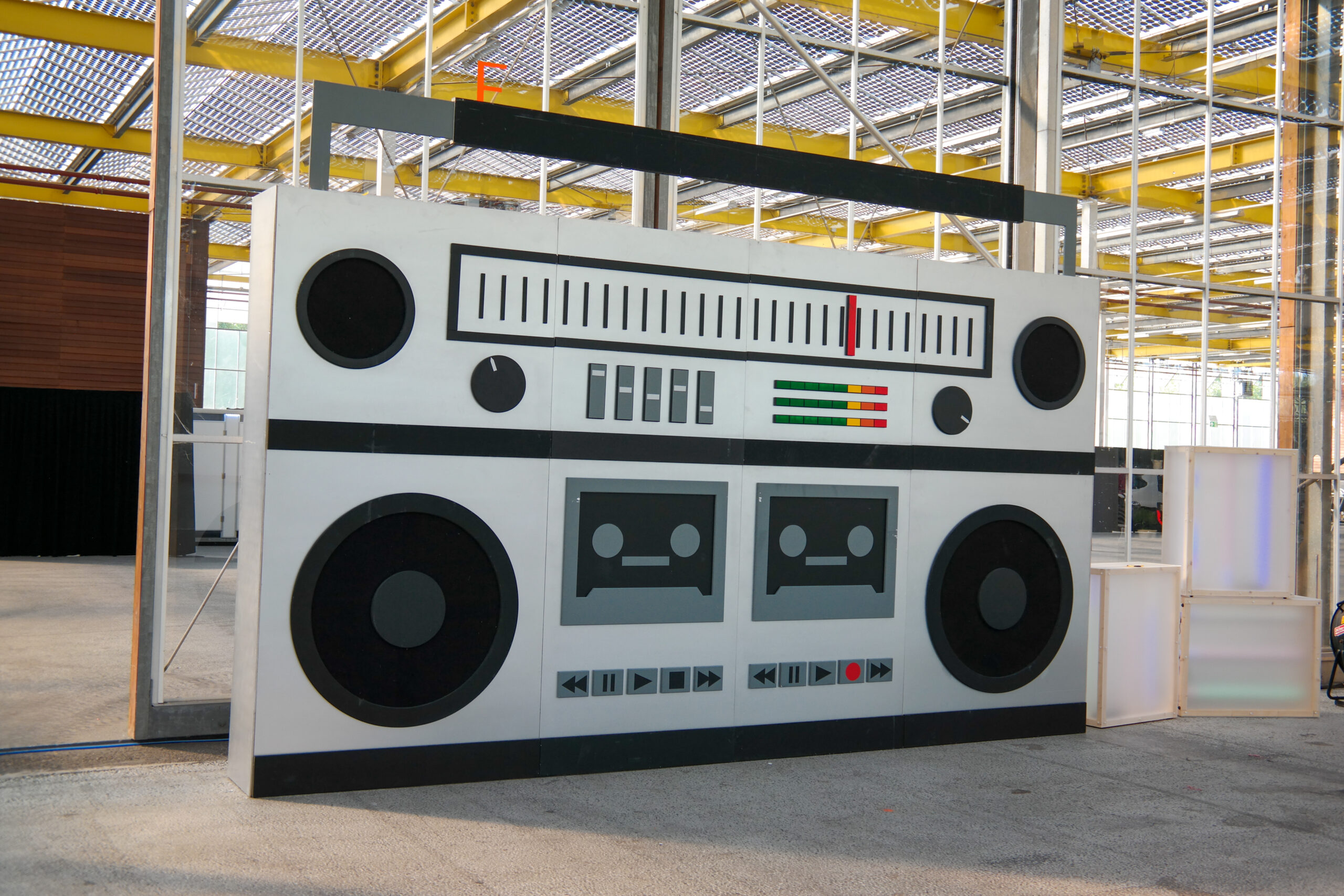 Boombox groot L540xB55xH400