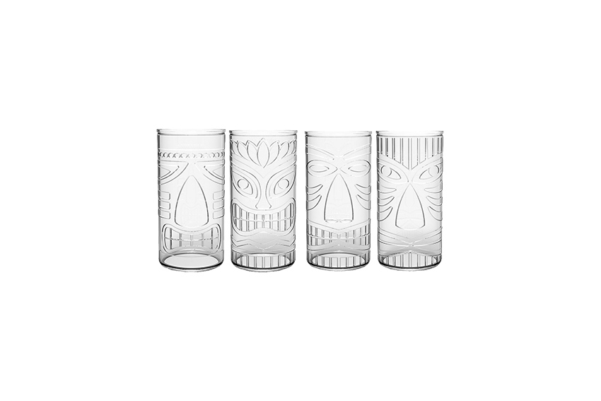 Tiki Gods longdrink glas 490ml - 25 st/p/kr (set)
