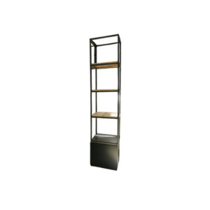 Brooklyn backbar steel display low black L52xW52xH249