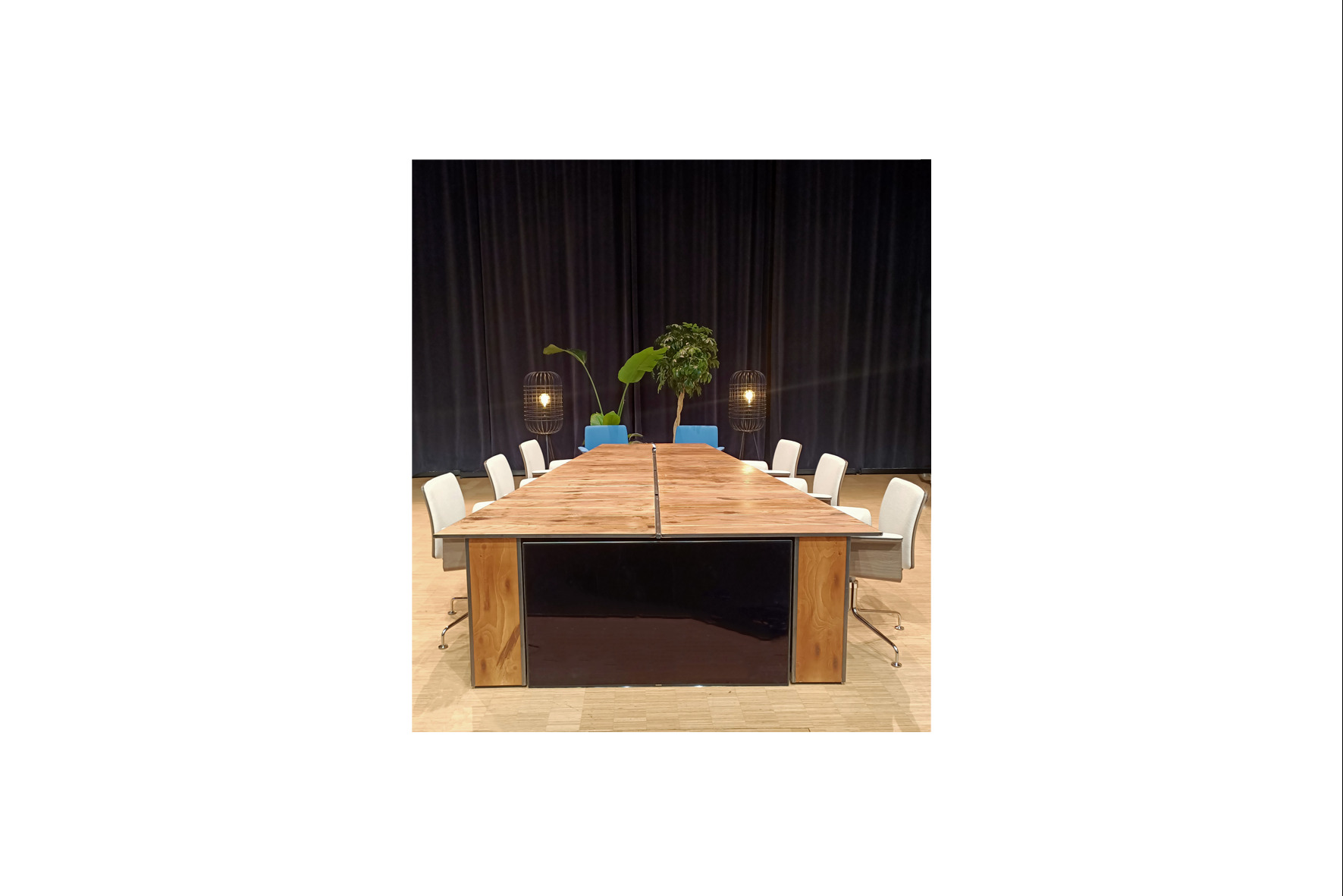 Brooklyn TV table large L350xW202xH75