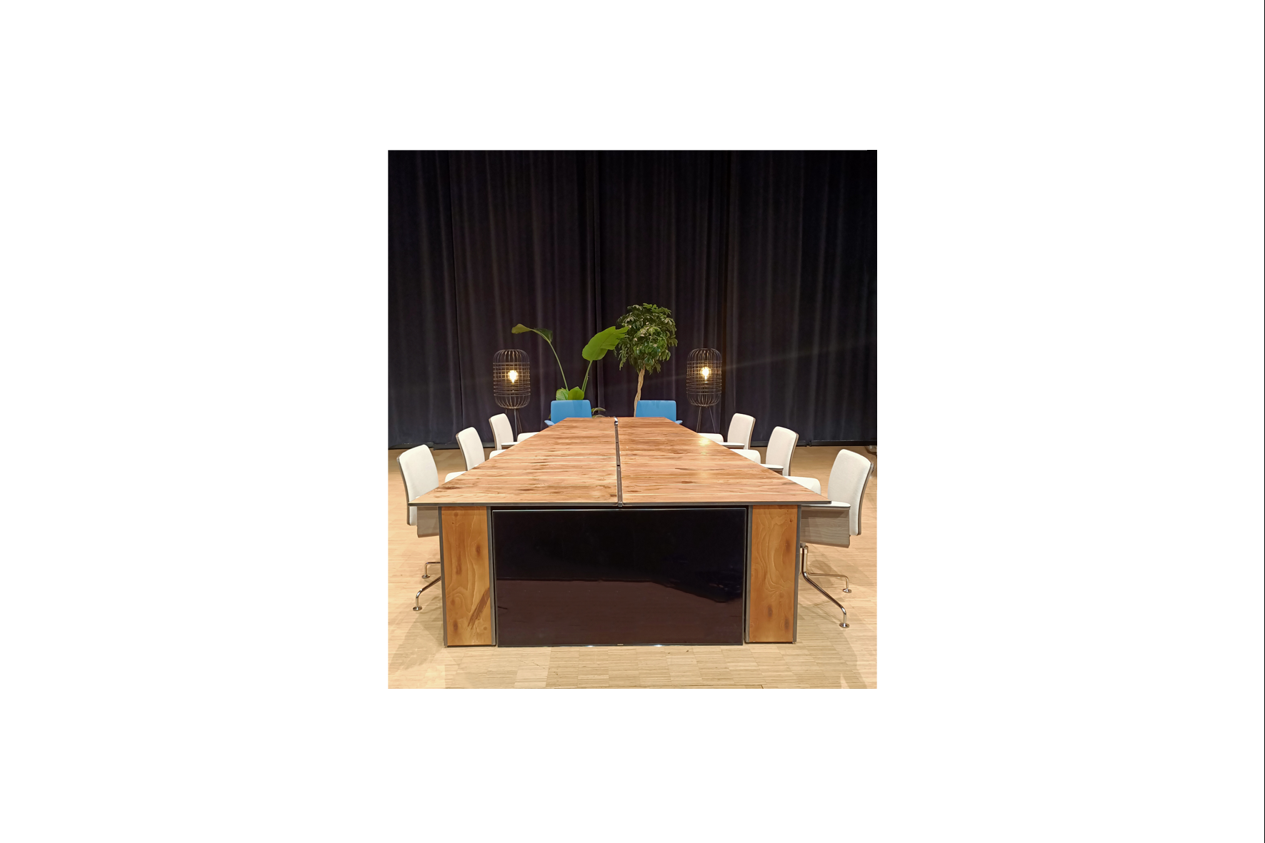 Brooklyn TV table large L350xW202xH75