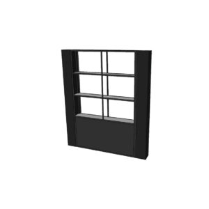 Brooklyn wandpaneel kast groot L260xB30xH300 (set)
