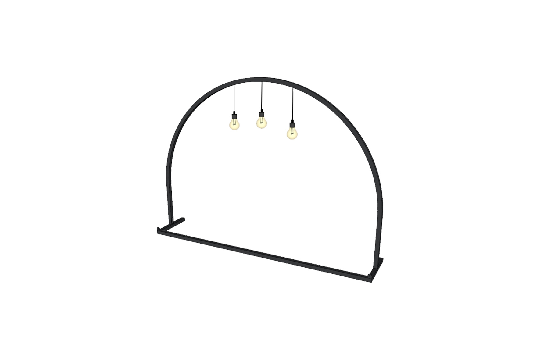 Brooklyn boog L250xH180 - incl. verlichting