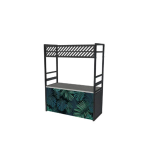 Brooklyn buffet hoog met diagonale lijnen L188xB80xH240 (set)