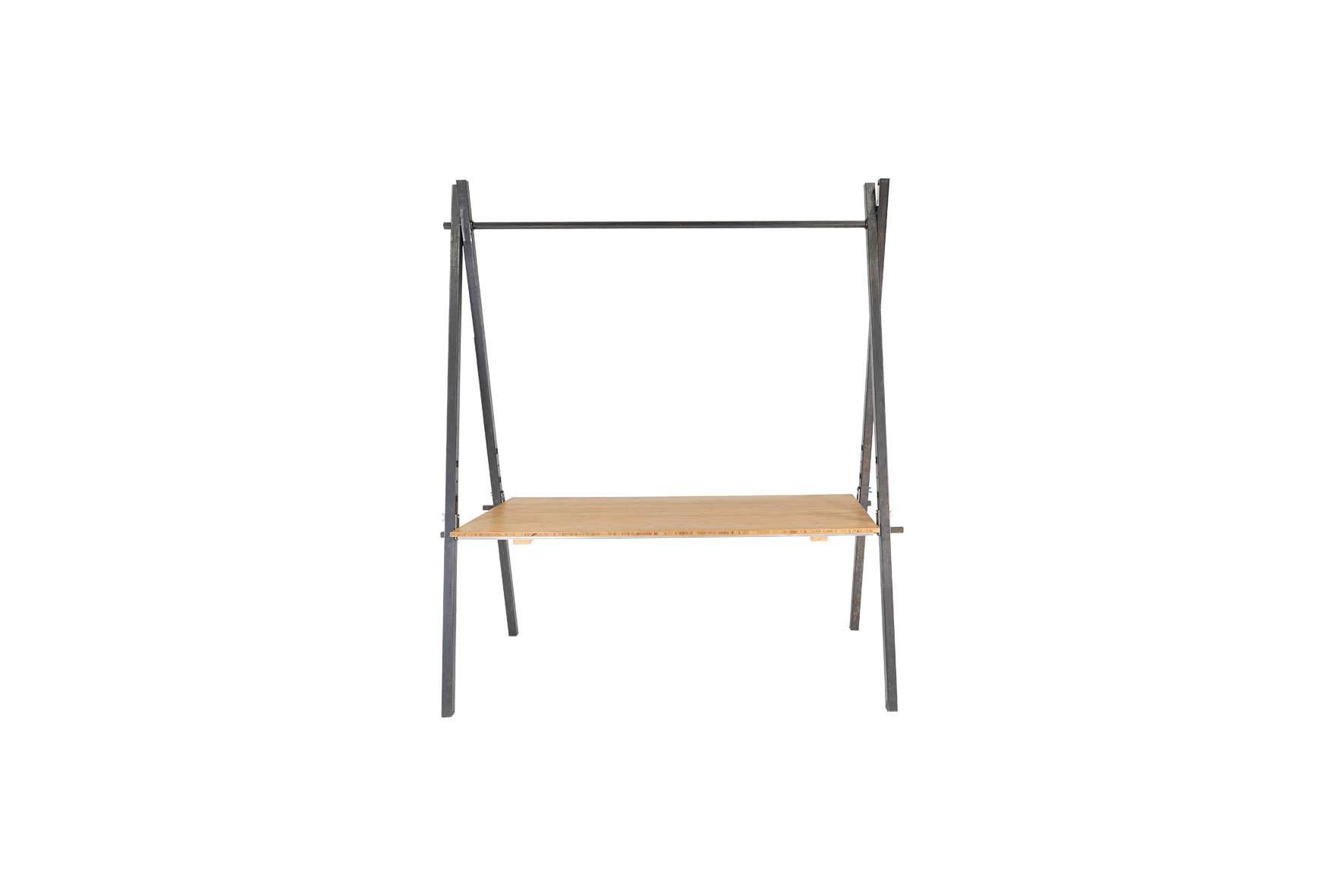 Brooklyn dinertafel A-frame bamboe L180xB80xH78 (set)