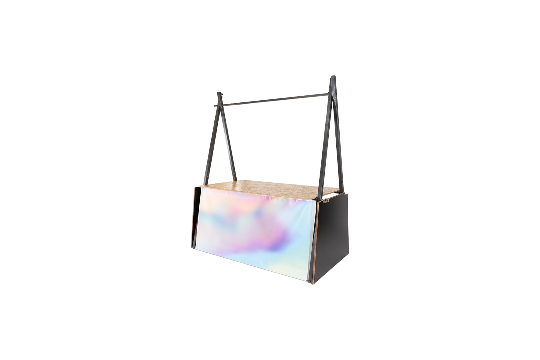 Brooklyn kraam A-frame OSB L180xB80xH230 (set)