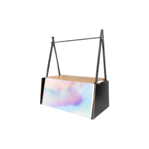 Brooklyn kraam A-frame bamboe L180xB80xH230 (set)