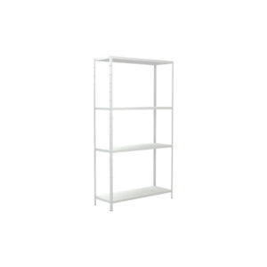 Brooklyn displaykast metaal wit L100xB35xH180