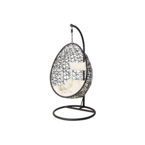 Brooklyn hangstoel zwart L95xB95xH196
