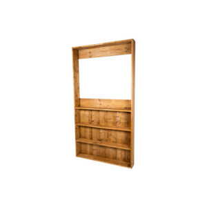 Brooklyn backbar hout Arabica L135xB20xH250