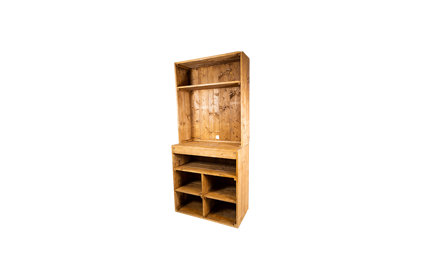Brooklyn backbar wood Arabica L115xW57xH250