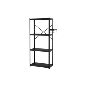 Brooklyn stellingkast zwart L85xB40xH190