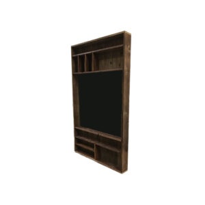 Brooklyn backbar wood wide L150xW25xH250