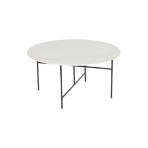 Cosmo Velvet bijzettafel marmer blad Ø80xH40