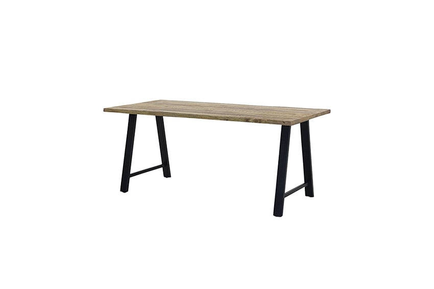 Brooklyn dinner table natural A-shape legs - thin blade L240xW100xH76