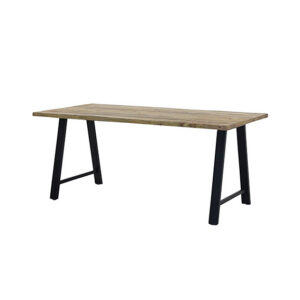 Brooklyn dinertafel naturel A-vorm poot L200xB100xH76