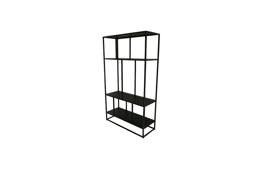 Brooklyn displaykast staal L105xB40xH180
