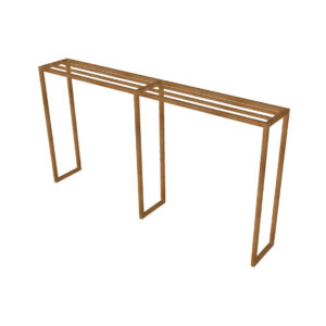 Buffetpergola | F | Dubbel palissander L523xB80xH275