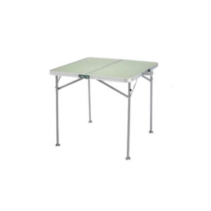 Campingtafel opklapbaar eucalyptusgroen L80xB80xH70
