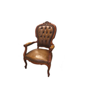 Chesterfield stoel lady doorleefd L70xB63xH103
