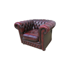 Chesterfield armchair lived-through L100xW92xH79