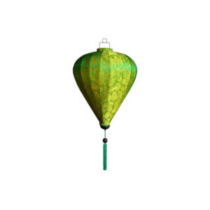 Chinese lampion groen diamant Ø29xH63