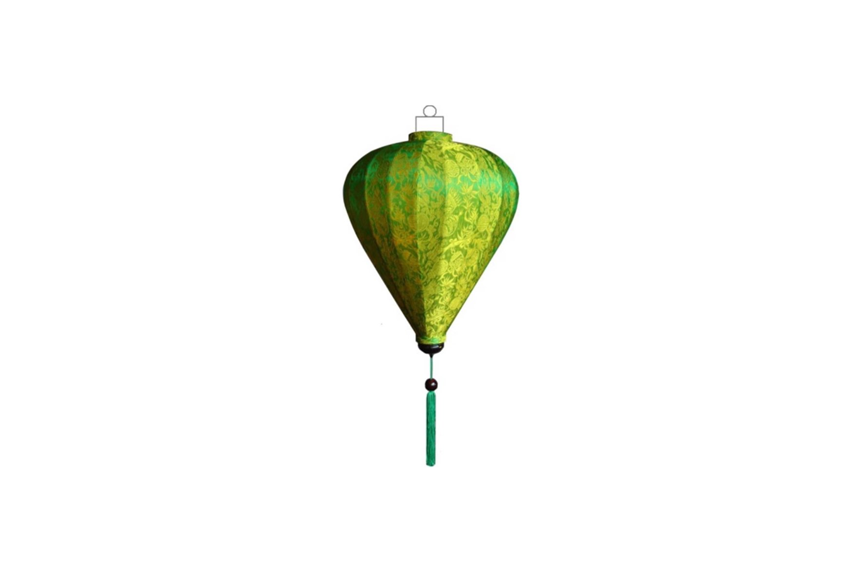 Chinese lantern green diamant shape Ø29xH63