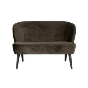 Cosmo Velvet bankje warm groen L110xB72xH73