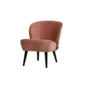 Cosmo Velvet fauteuil oud roze L70xB59xH71