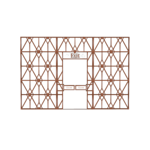 Cosmo Velvet frame exit L450xH300