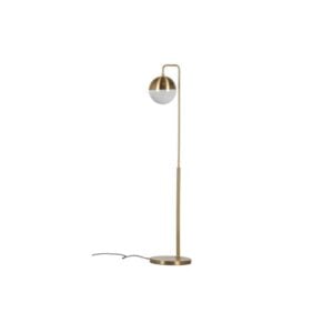 Cosmo Velvet floor lamp gold metal Ø30xH143